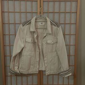 Women's Cream Jean Jacket